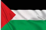 Filière palestinienne représentée par un drapeau Palestinien
