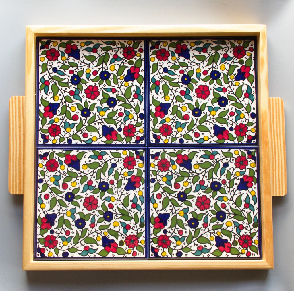 [PS-FK-PLA-30*30] Plateau Céramique Hébron 30*30