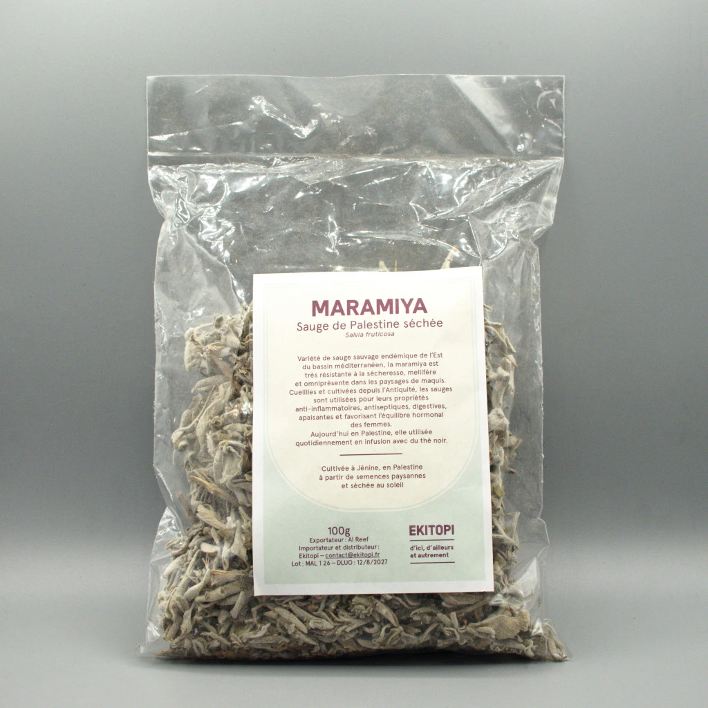 [PS-AR-M-100] Maramiya - Sauge Sauvage de Palestine 100g